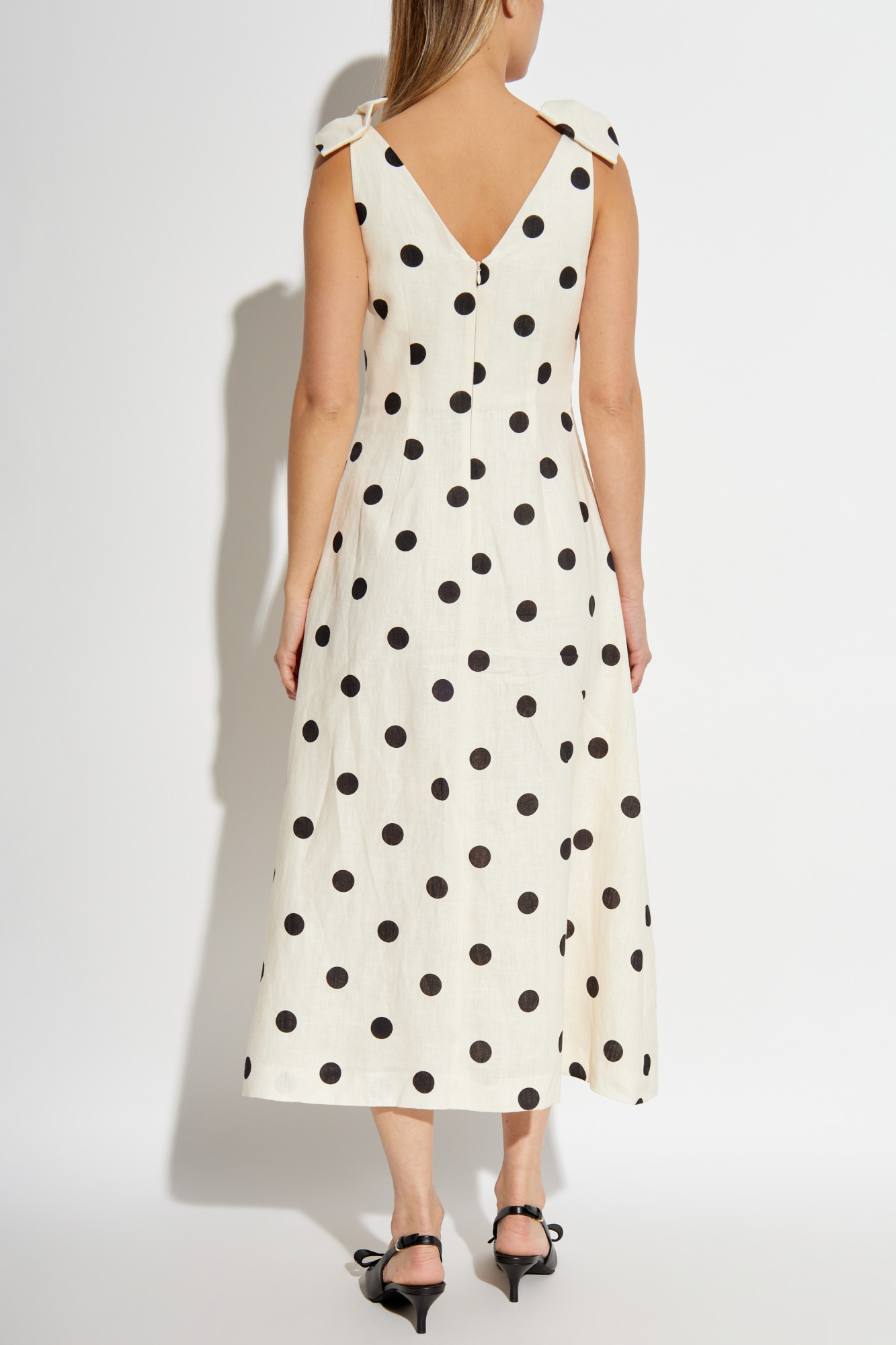 Cream Polka dot patterned dress Zimmermann - Vitkac France Cream Polka dot patterned dress Zimmermann - Vitkac France